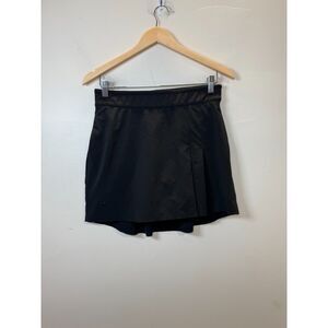 Nike Dri Fit Women's Size Small Black Athletic Tennis Skort